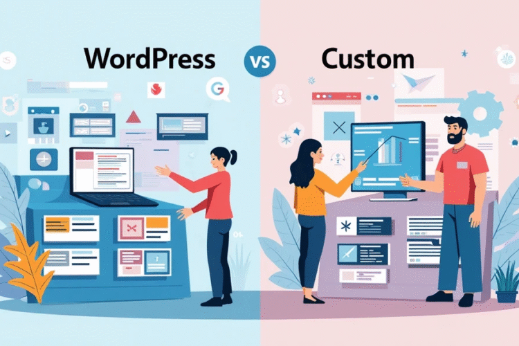WordPress vs Custom Development – What’s Better for You