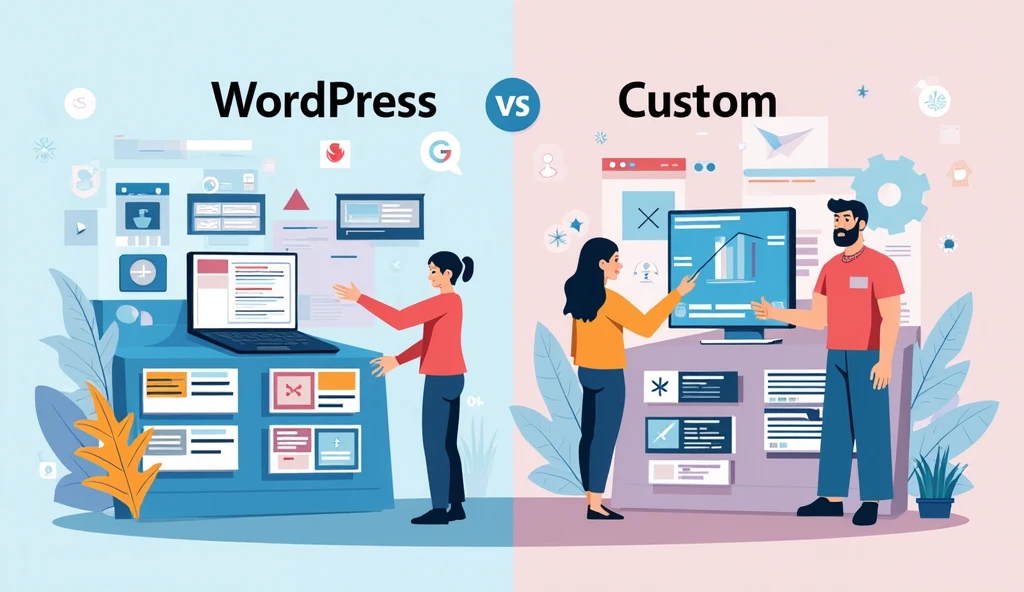 WordPress vs Custom Development – What’s Better for You